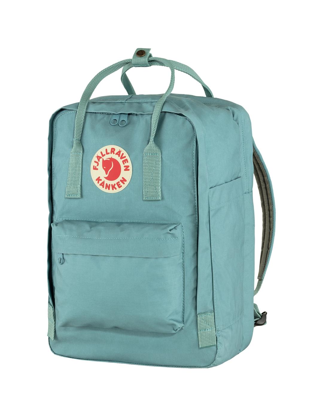 Mochila Fjällräven Kanken Laptop 15' Sky Blue hombre y mujer