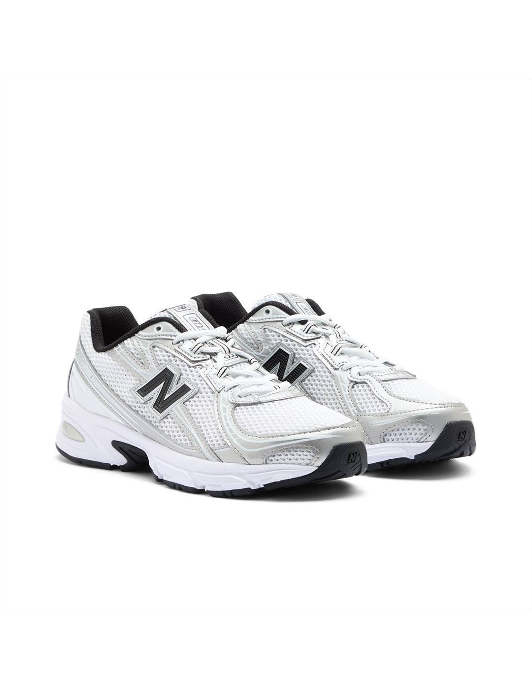 Zapatillas New Balance U740NW2 blanca plata de mujer