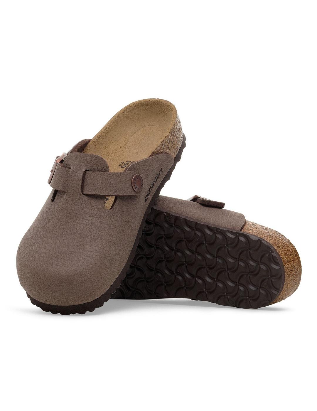 Zuecos Birkenstock Boston Kids Mocca de mujer