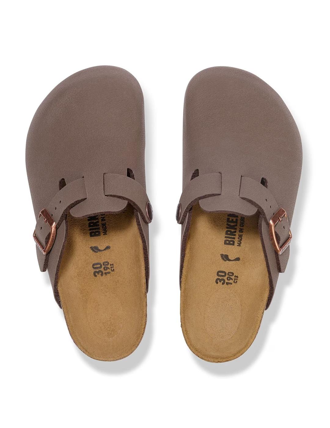 Zuecos Birkenstock Boston Kids BFBC Mocca de mujer