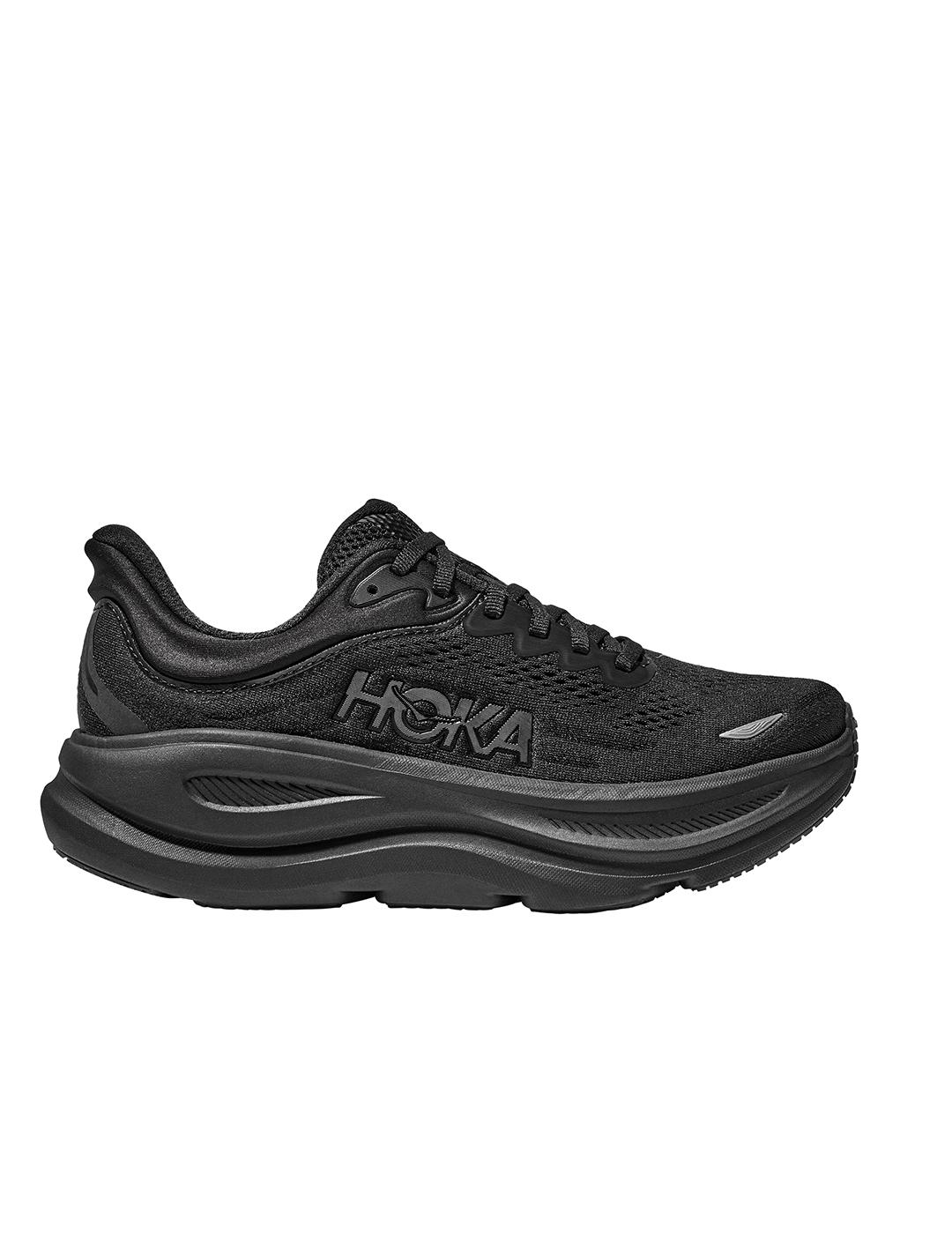 Zapatillas Hoka Bondi 9 negras de hombre