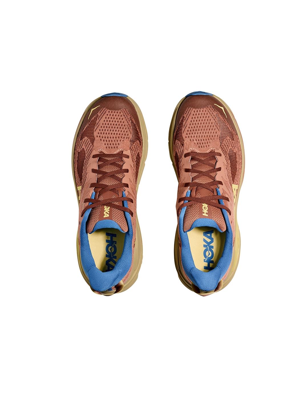 Zapatillas Hoka Challenger 8 marrones de hombre