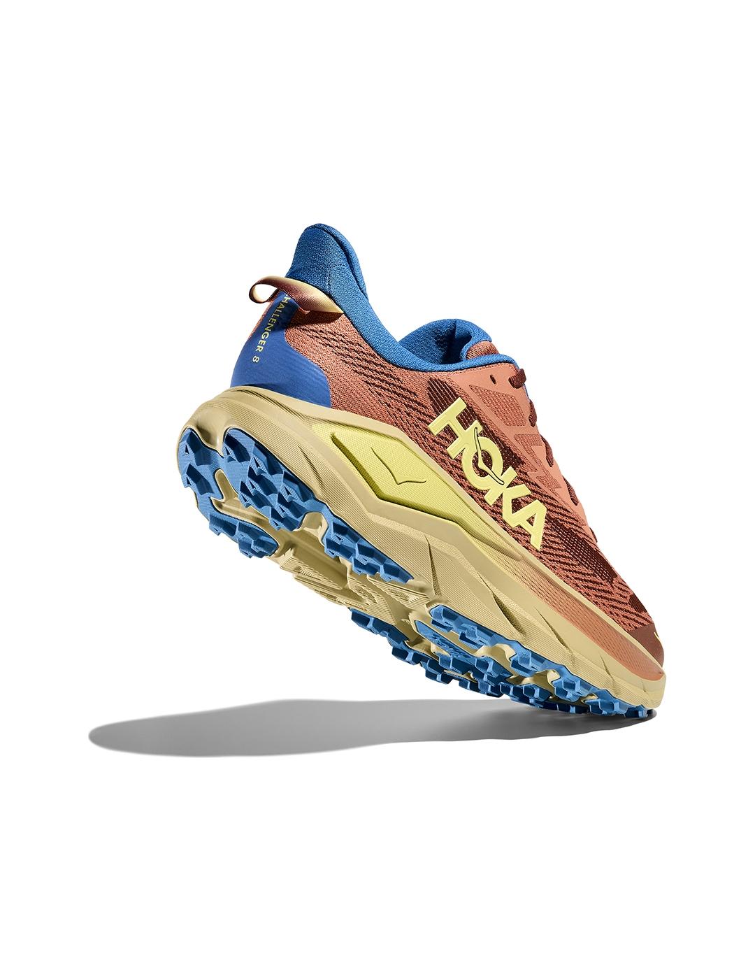 Zapatillas Hoka Challenger 8 marrones de hombre