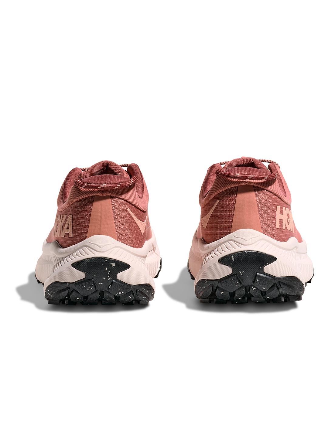 Zapatillas Hoka Transport Goretex rosas de mujer