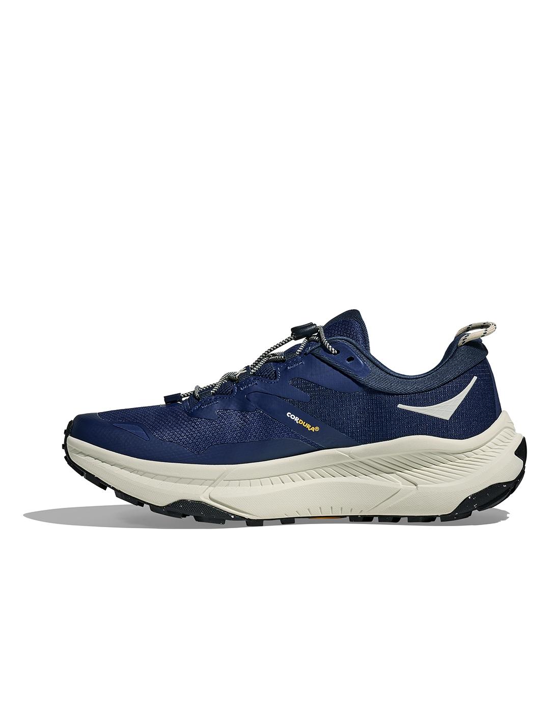 Zapatillas Hoka Transport Goretex azul de hombre