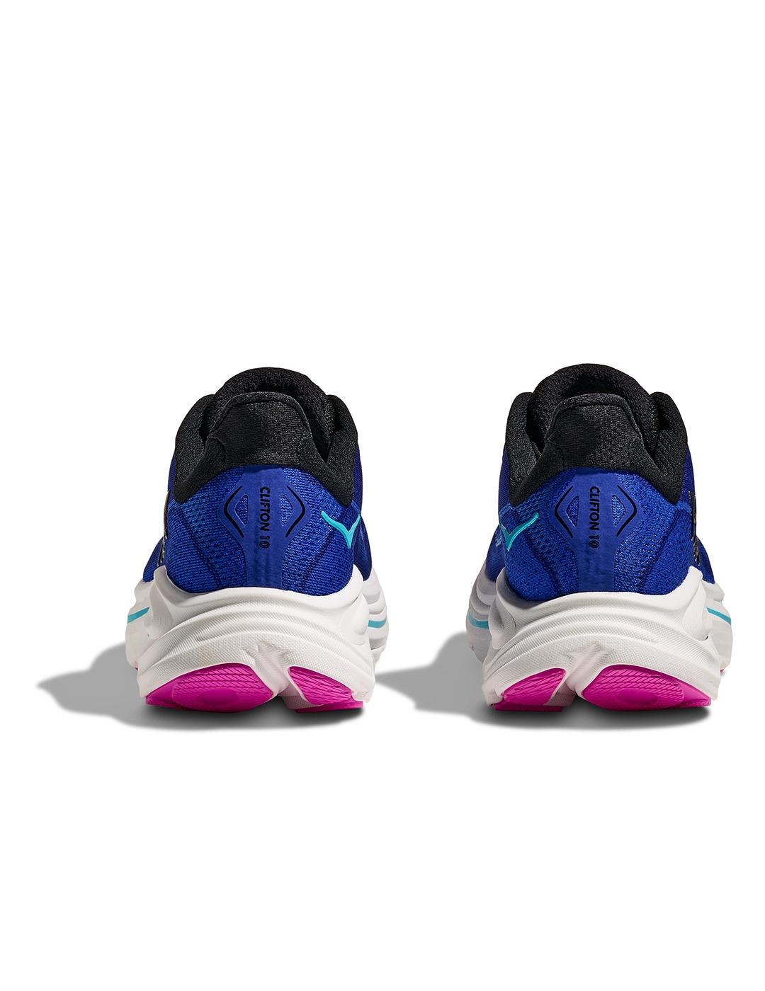 Zapatillas Hoka Clifton 10 azulón de mujer