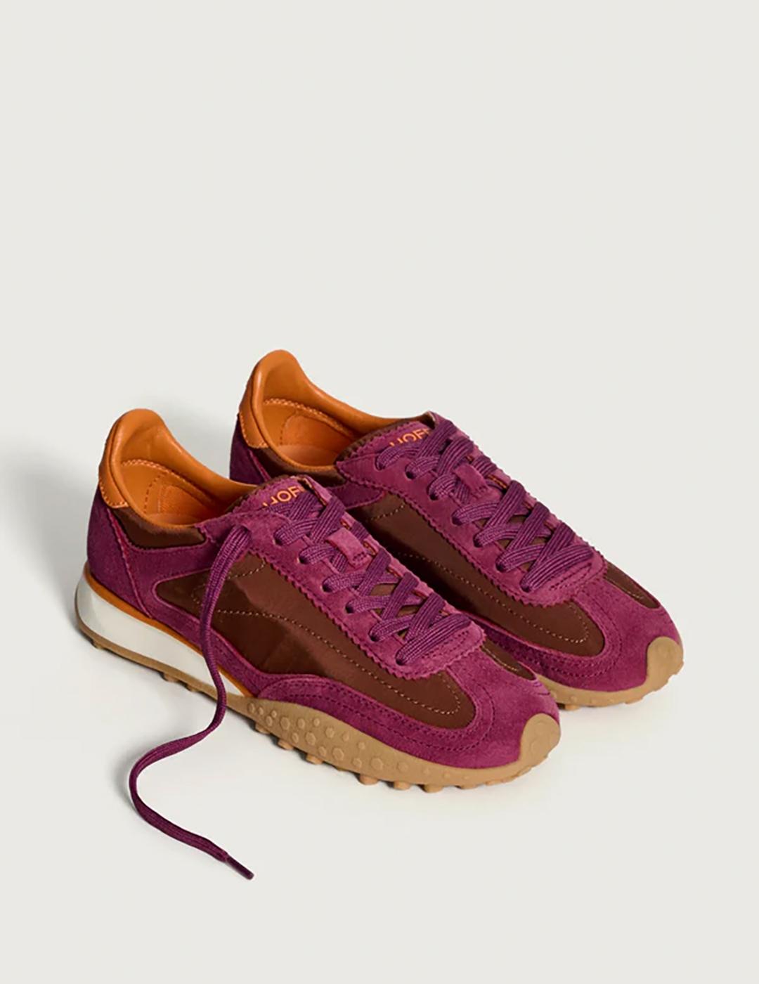 Zapatillas Hoff Bridge MKII Burgundy de mujer