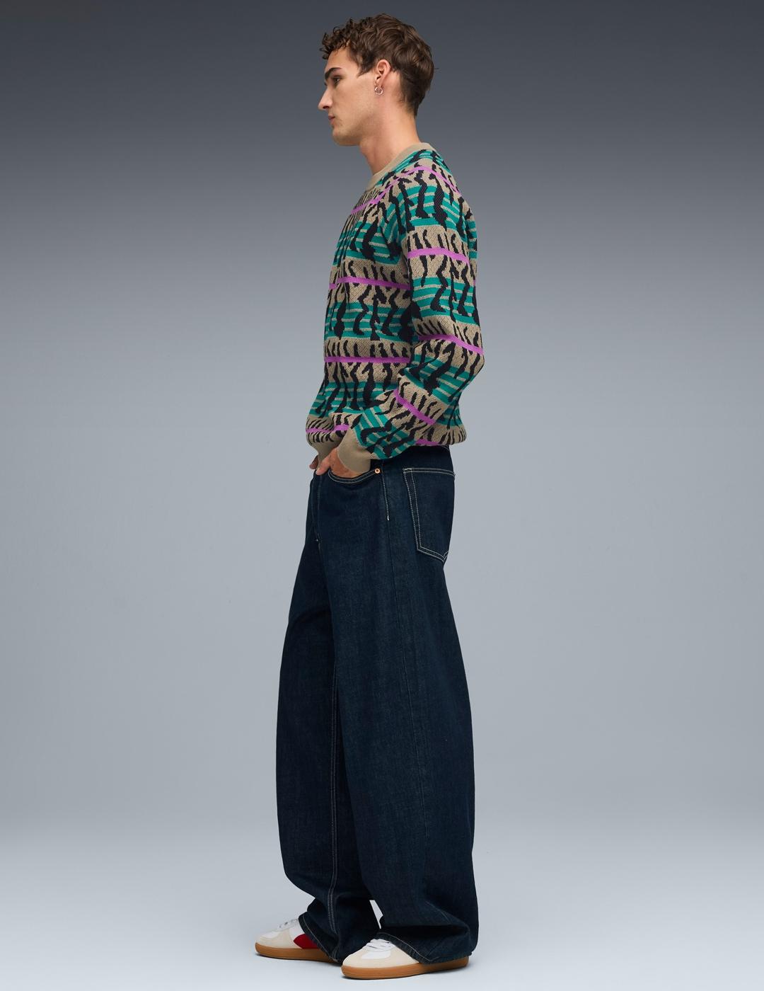 Zapatillas Puma Palermo piel blanca roja de hombre