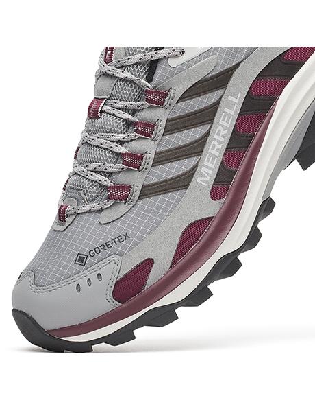 Zapatillas Merrell Moab Speed 2 Goretex grises de mujer