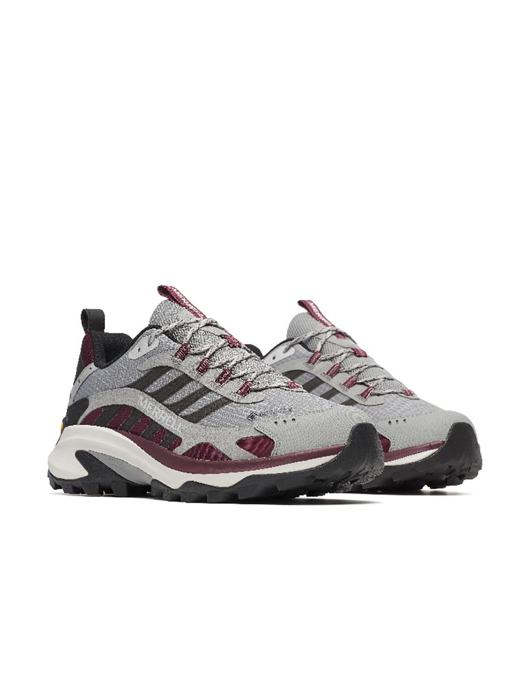 Zapatillas Merrell Moab Speed 2 Goretex grises de hombre