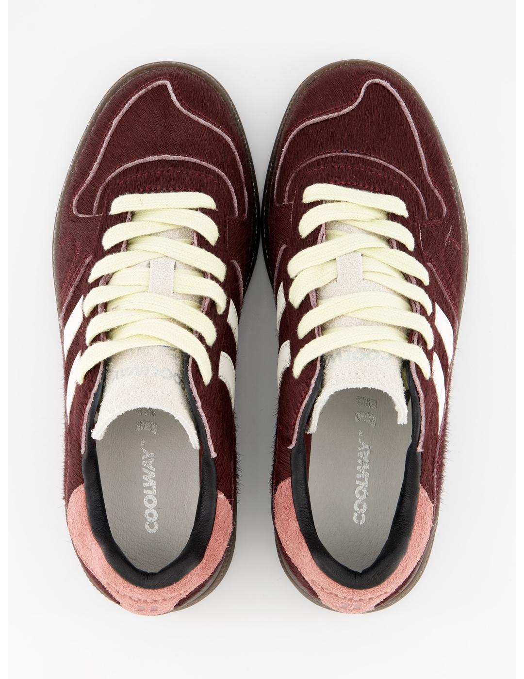 Zapatillas Coolway Goal Wine Step de mujer