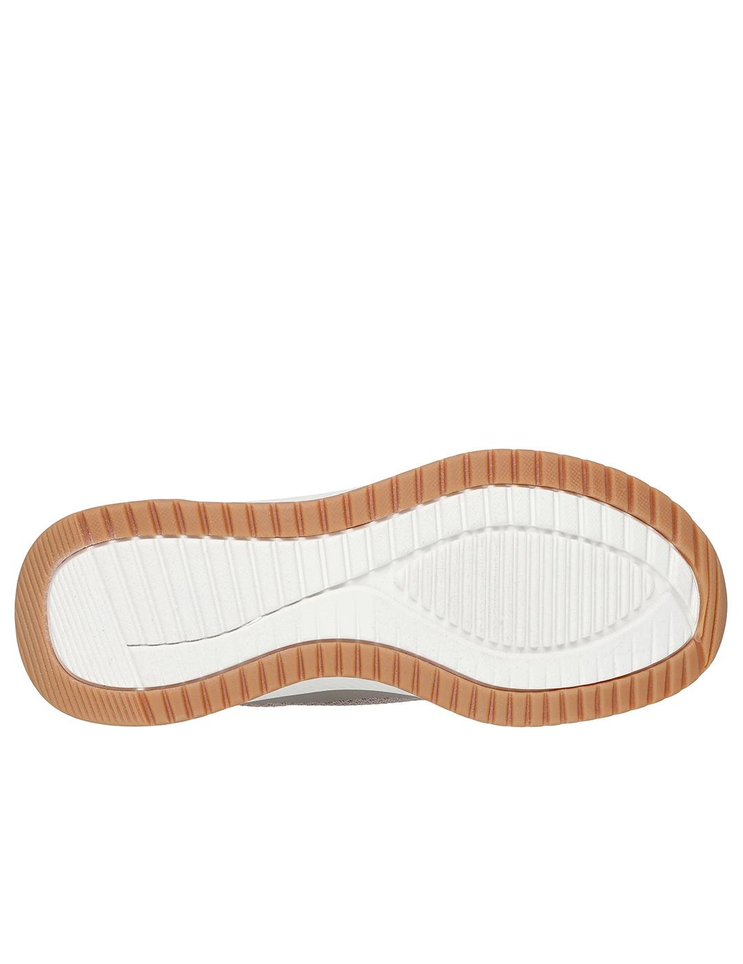 Zapatillas Skechers Slip-ins Bobs Squad 4 beige de mujer