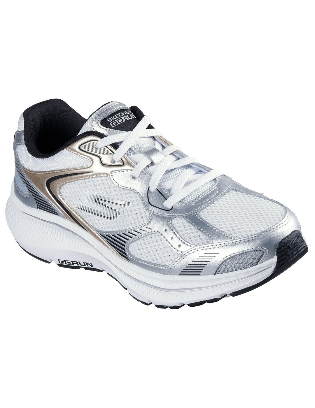 Zapatillas Skechers Go Run Consistent 2.0 blanca pl de mujer