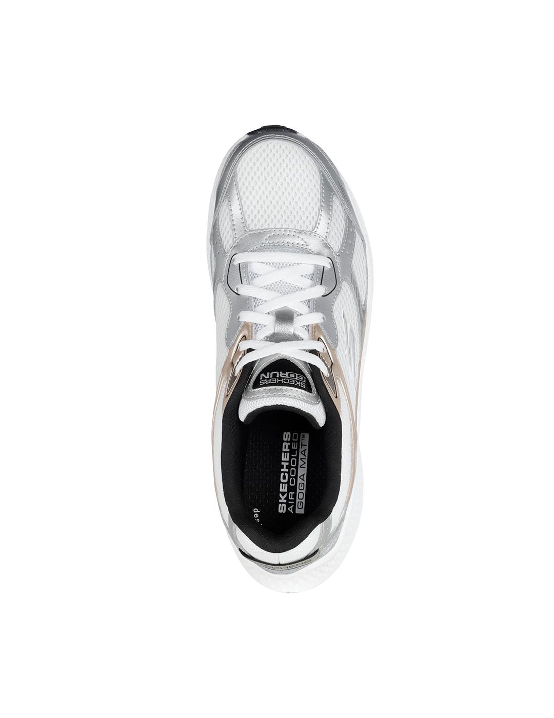 Zapatillas Skechers Go Run Consistent 2.0 blanca pl de mujer