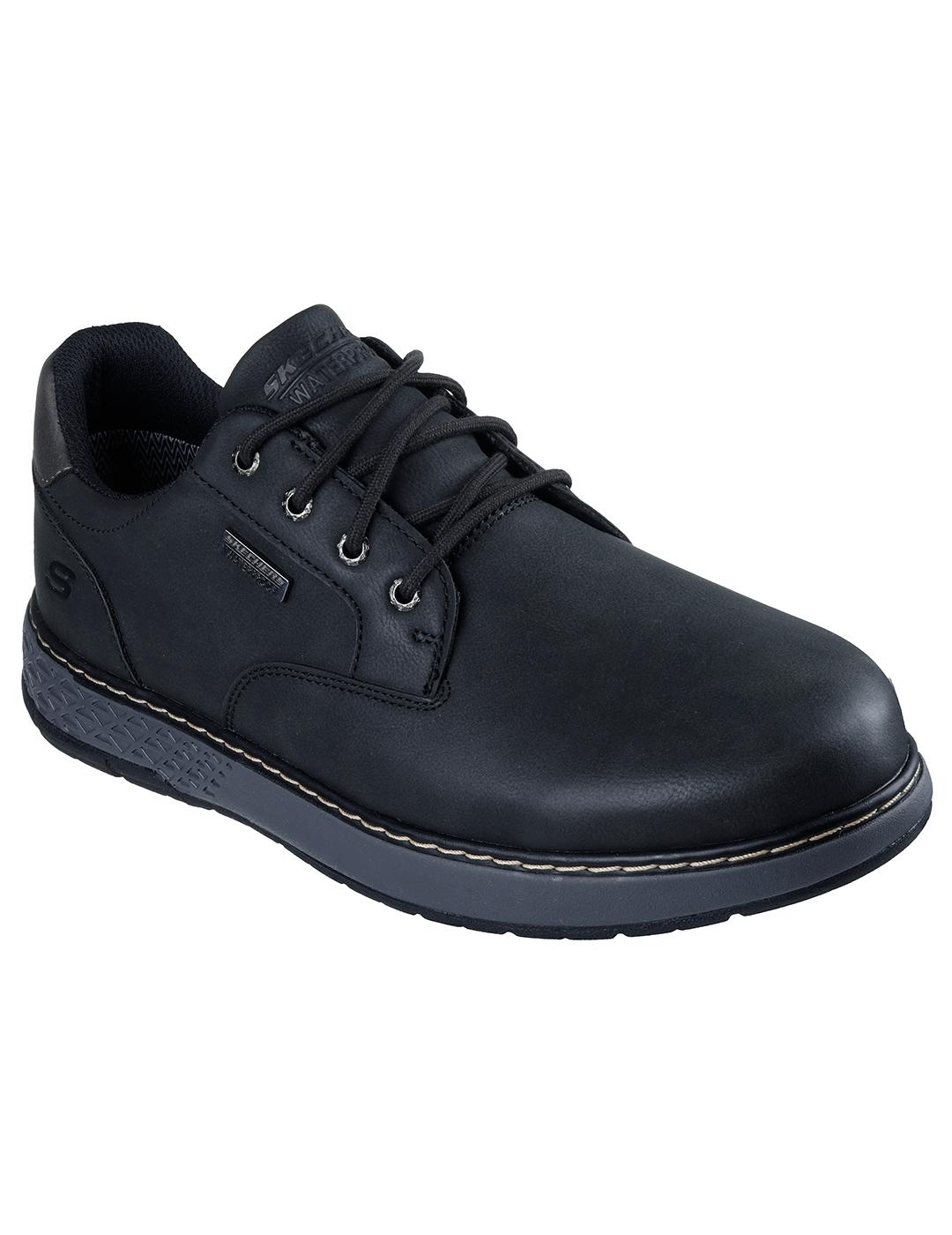 Zapatillas Skechers Relaxed Fit Garlan negras de hombre
