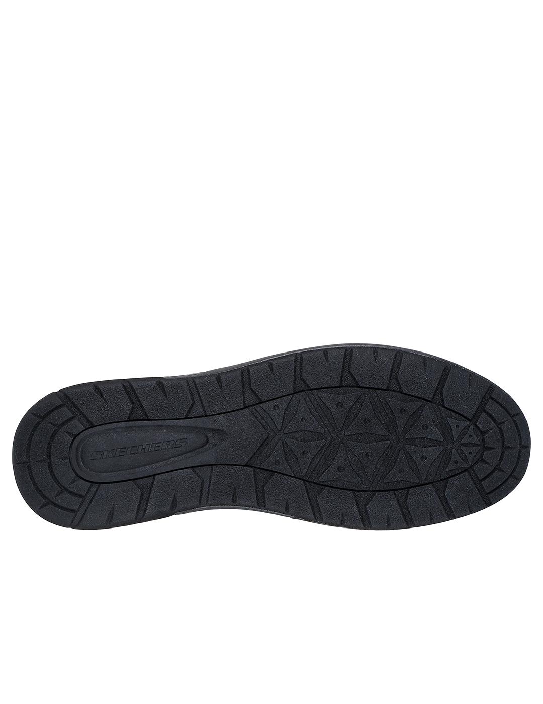 Zapatillas Skechers Relaxed Fit Garlan negras de hombre
