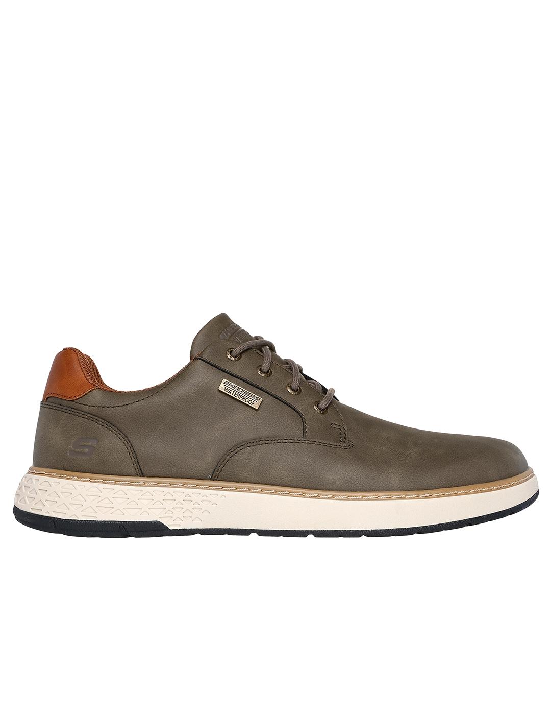 Zapatillas Skechers Relaxed Fit Garlan verdes de hombre