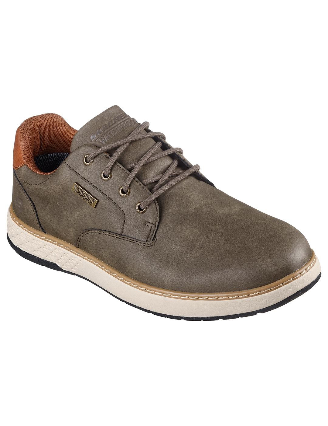 Zapatillas Skechers Relaxed Fit Garlan verdes de hombre