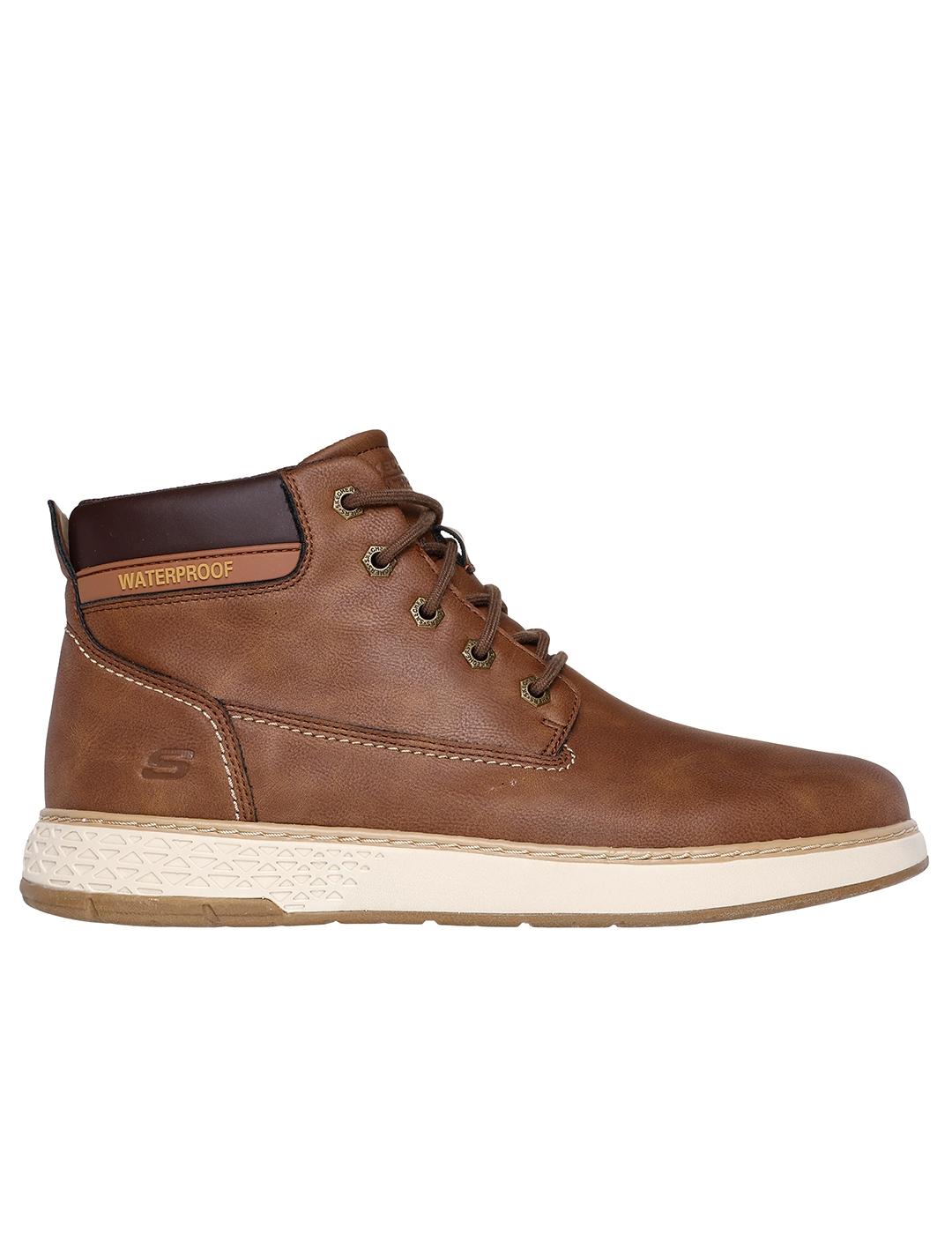 Botas Skechers Garlan Deno marrones de hombre