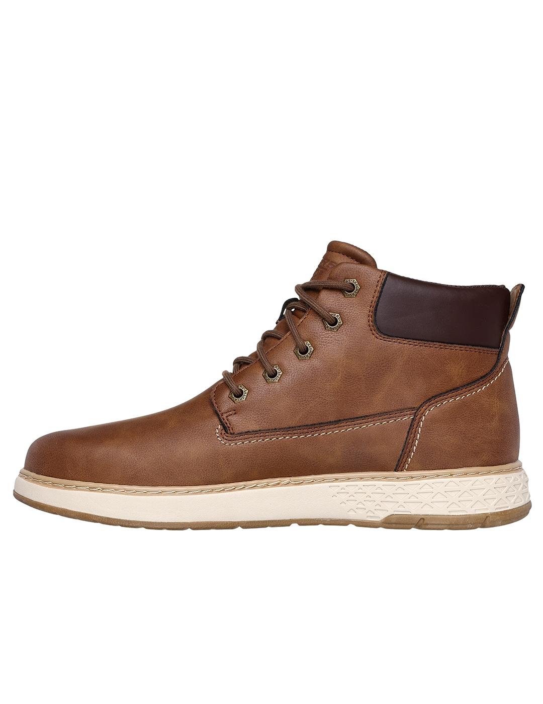 Botas Skechers Garlan Deno marrones de hombre
