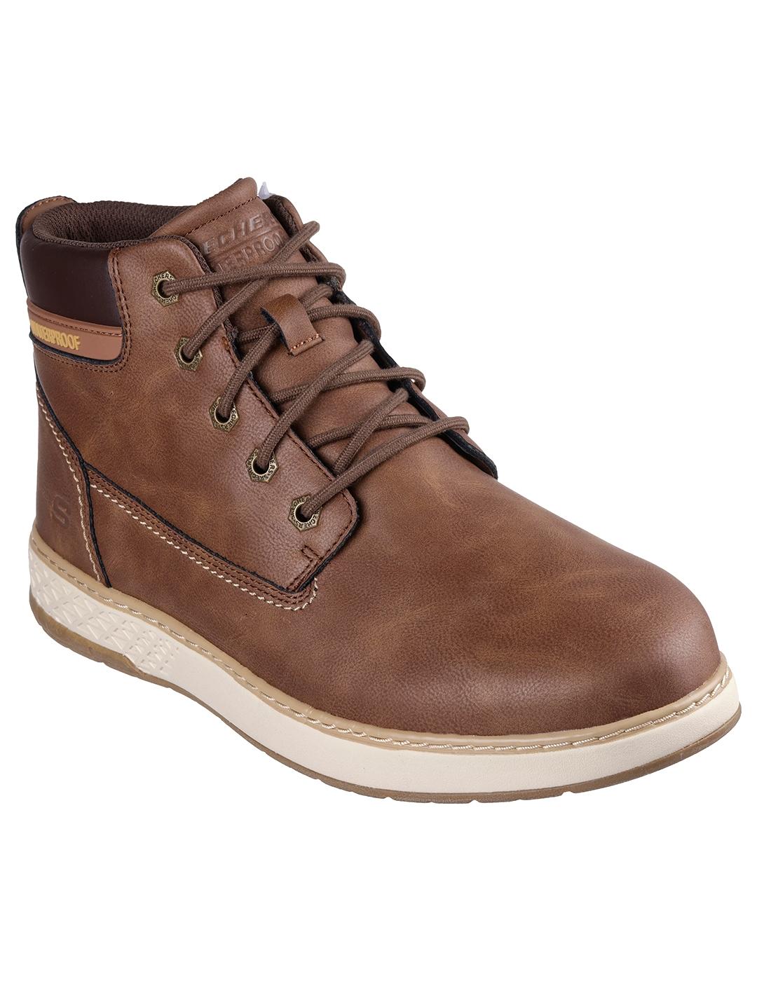 Botas Skechers Garlan Deno marrones de hombre