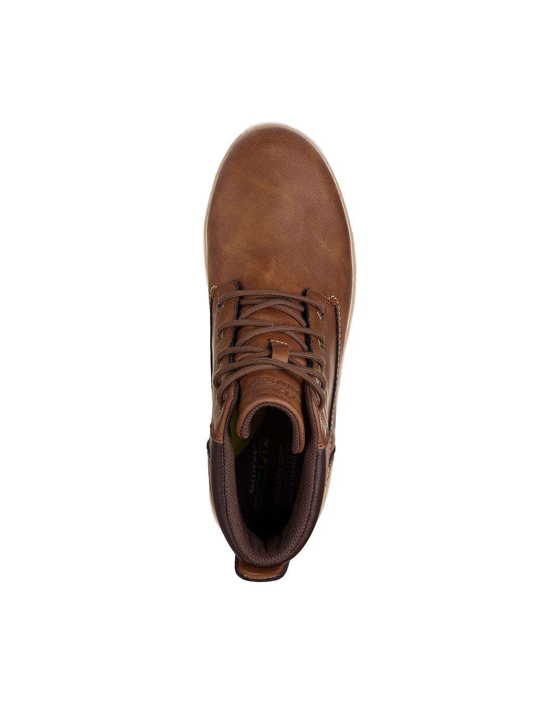 Botas Skechers Garlan Deno marrones de hombre