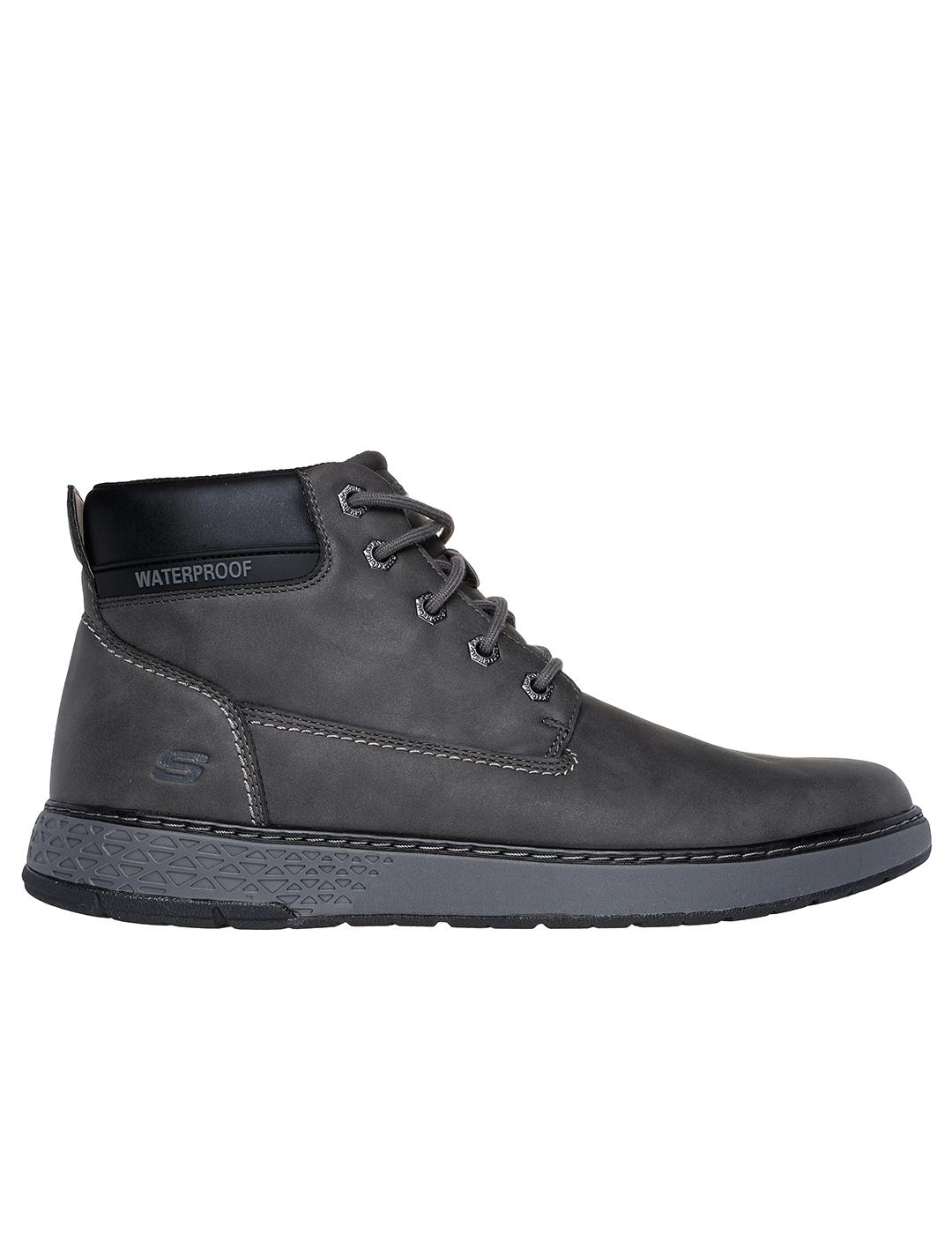 Botas Skechers Garlan Deno grises de hombre