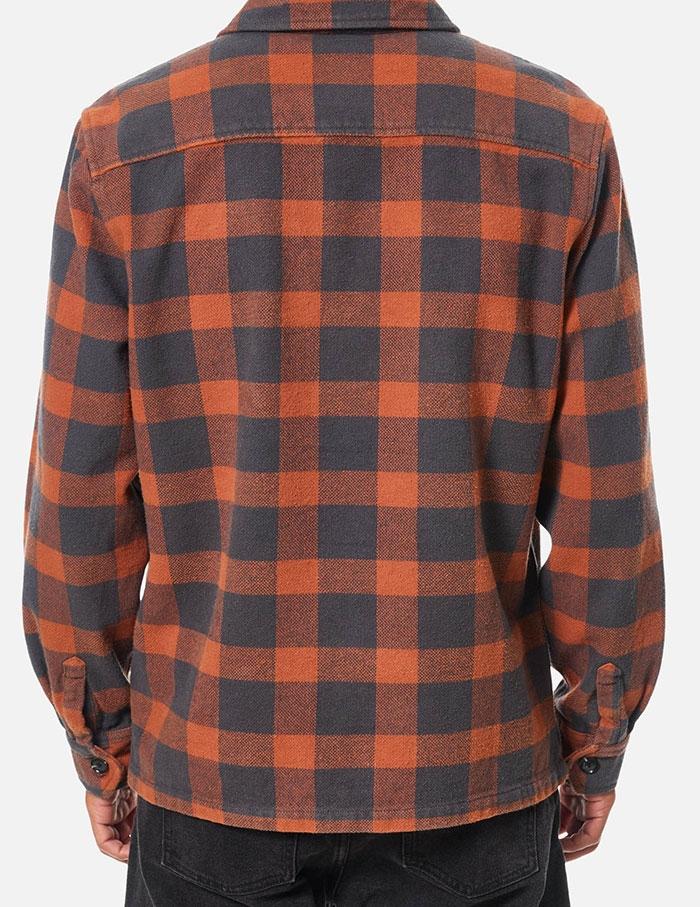 Camisa Katin Shiloh Flannel naranja de hombre
