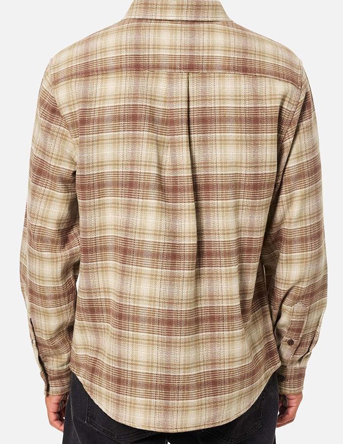 Camisa Katin Sierra Flannel Mahogany