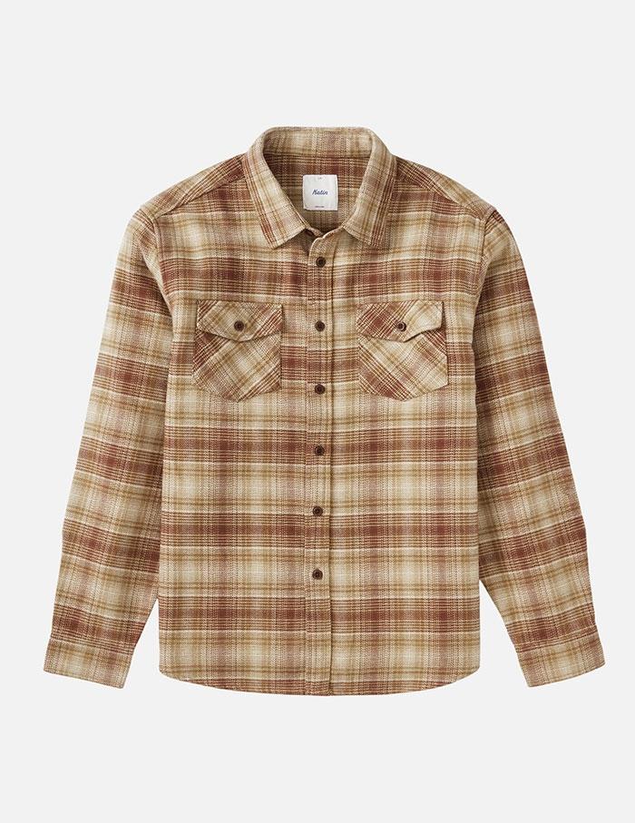 Camisa Katin Sierra Flannel Mahogany