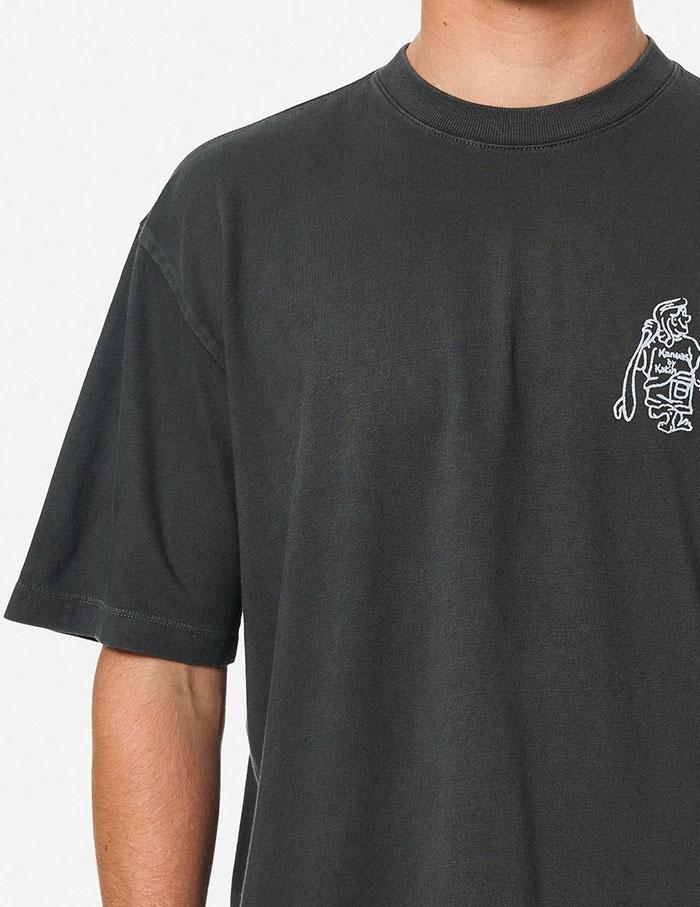 Camiseta Katin Hot Line negra de hombre