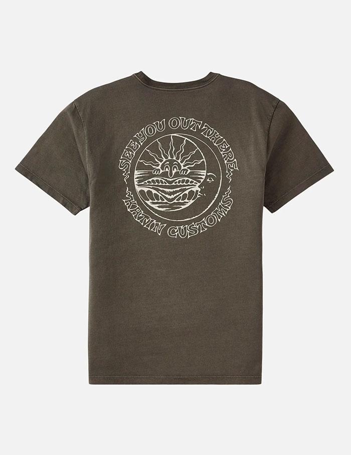 Camiseta Katin Luna gris oscura de hombre