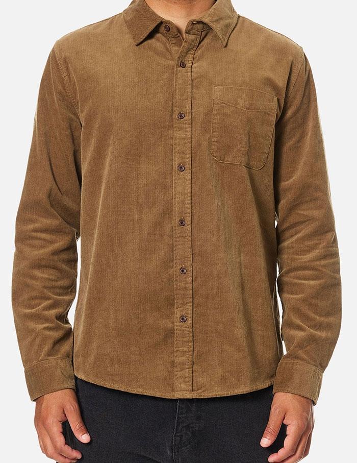 Camisa Katin Granada pana camel de hombre