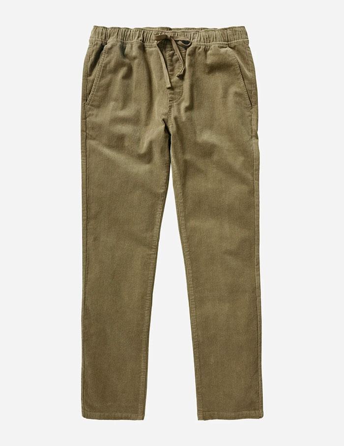 Pantalón Katin Pipeline pana beige de hombre