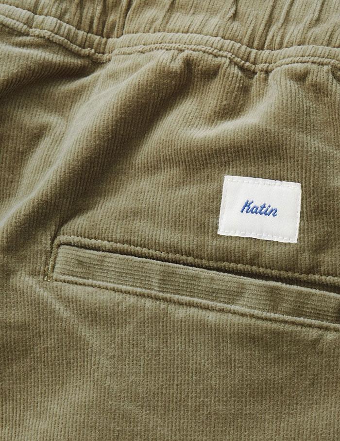 Pantalón Katin Pipeline pana beige de hombre