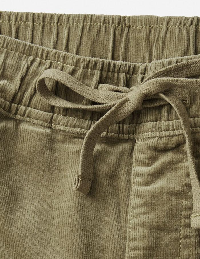 Pantalón Katin Pipeline pana beige de hombre