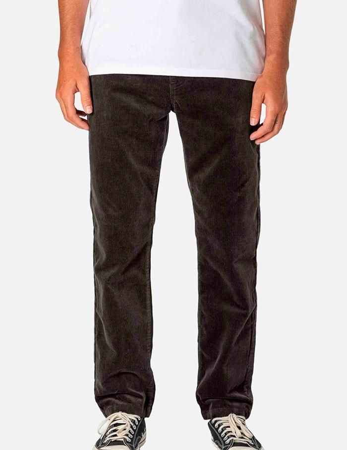 Pantalón Katin Pipeline pana gris oscura de hombre