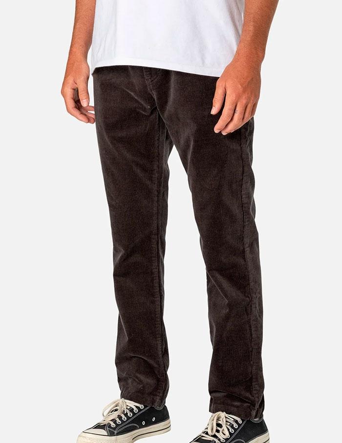 Pantalón Katin Pipeline pana gris oscura de hombre