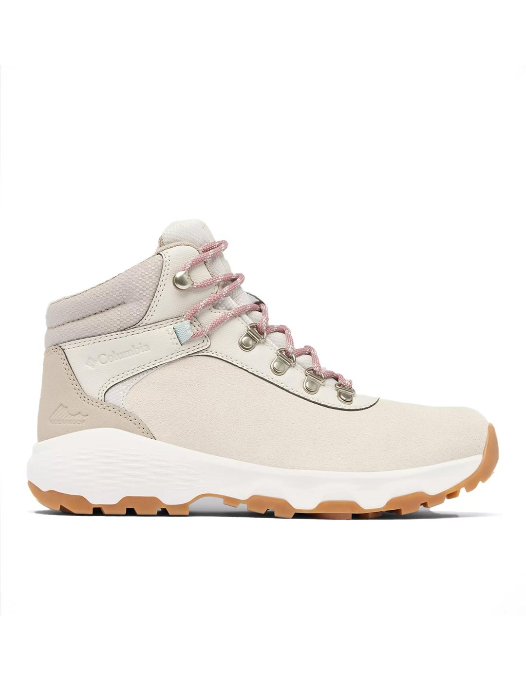 Botas Columbia Newton waterproof gris claro de mujer