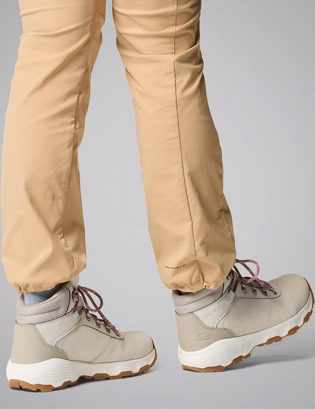 Botas Columbia Newton waterproof gris claro de mujer