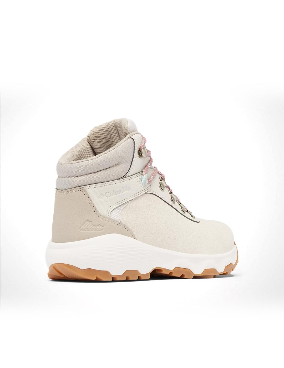 Botas Columbia Newton waterproof gris claro de mujer