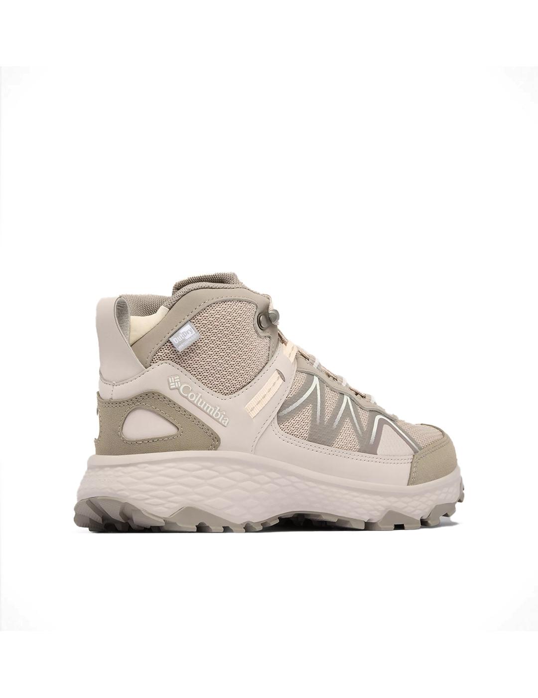 Botas Columbia Peakfreak Rush Mid Outdry beige de mujer