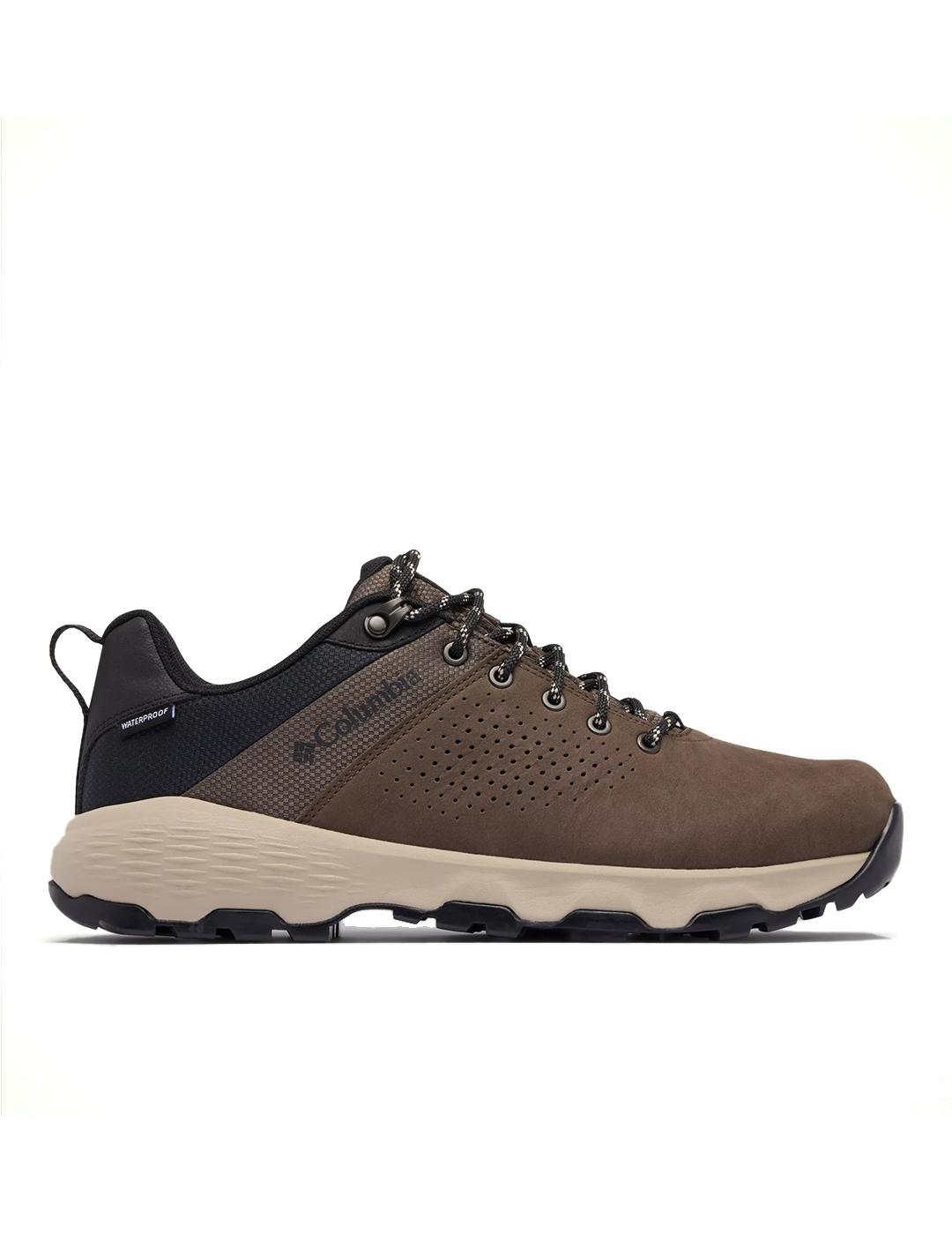 Zapatillas Columbia Newton Nimble piel marrón de hombre