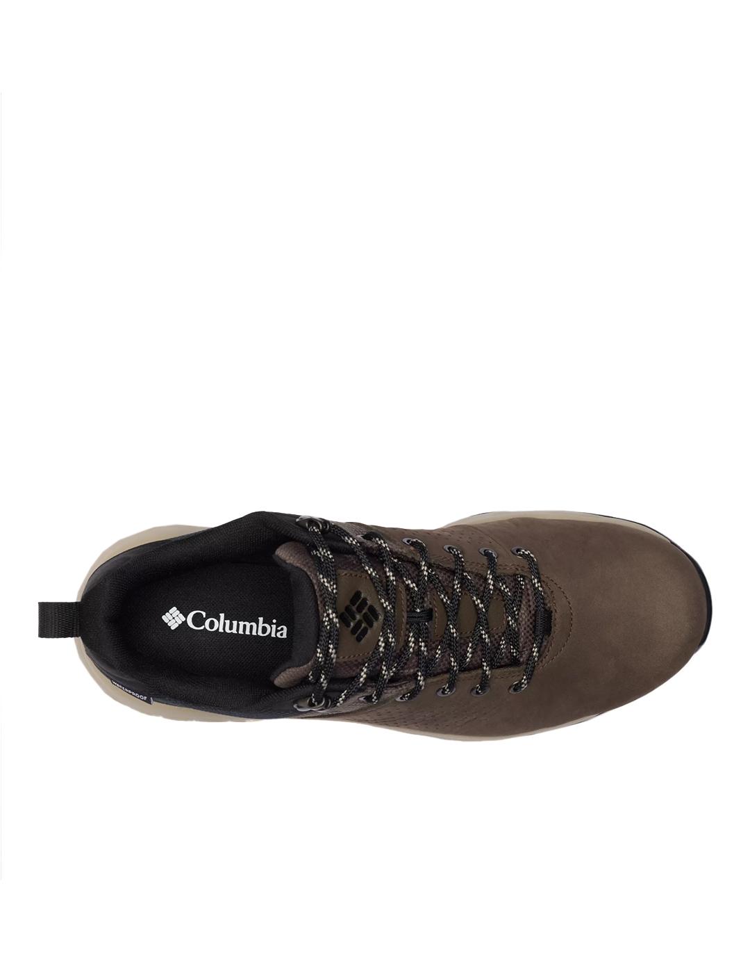 Zapatillas Columbia Newton Nimble piel marrón de hombre