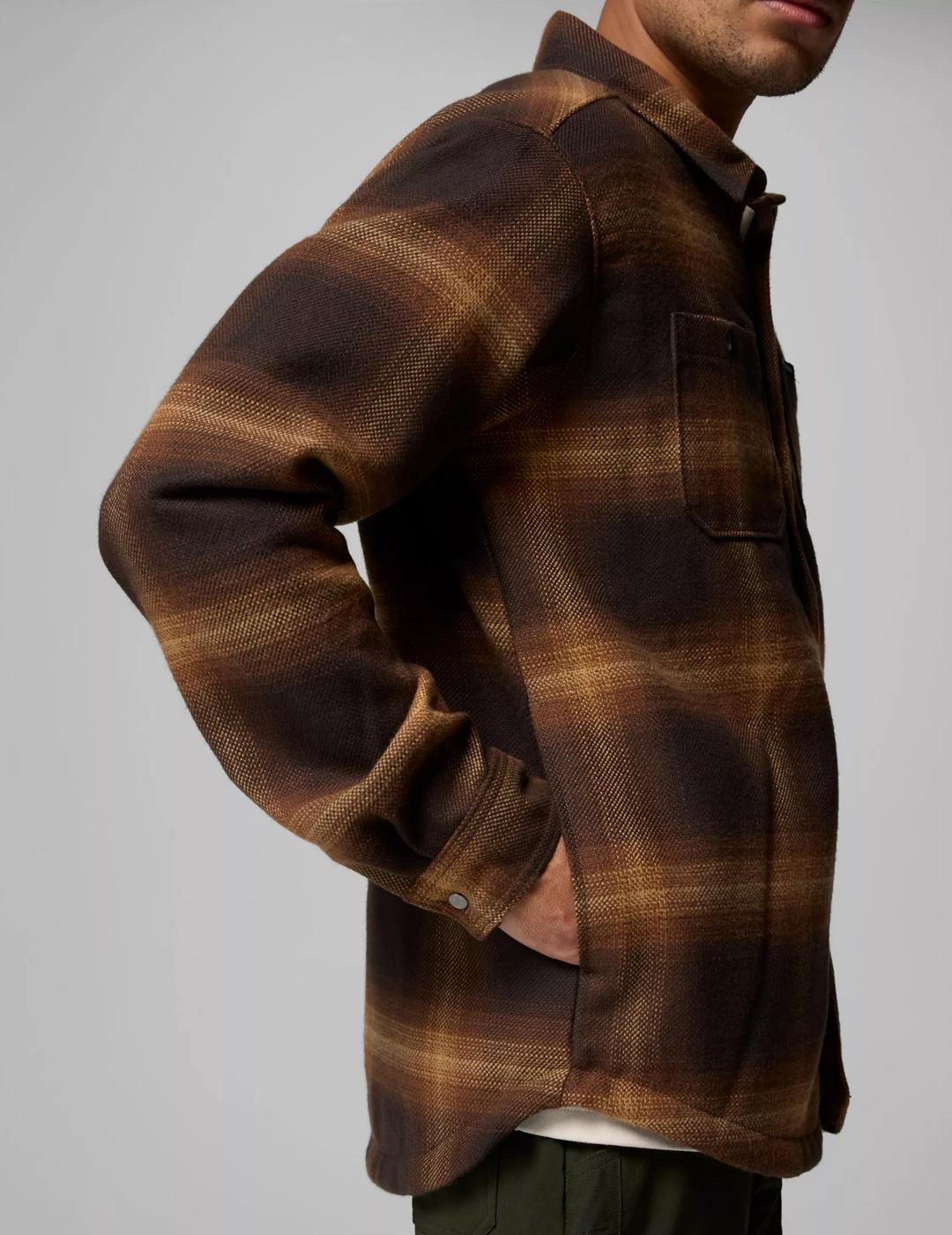 Sobrecamisa Columbia Windward II marrón de hombre