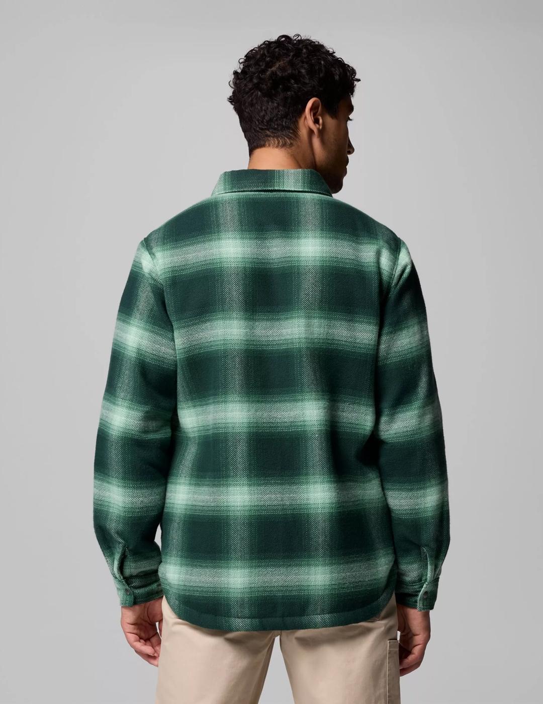 Sobrecamisa Columbia Windward II verde de hombre