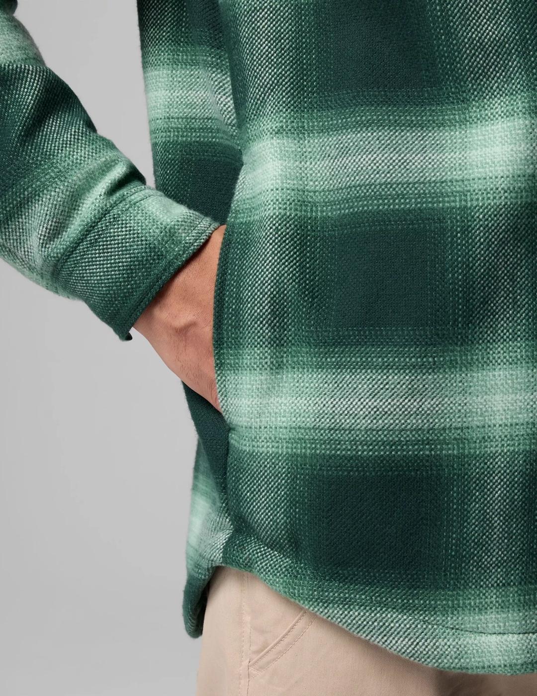 Sobrecamisa Columbia Windward II verde de hombre