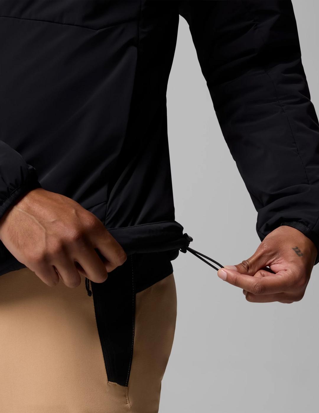 Chaqueta Columbia Titanium Silver negra de hombre