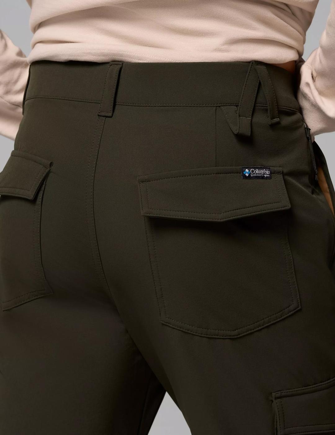 Pantalón Columbia Roc Tech Cargo verde oscuro de hombre