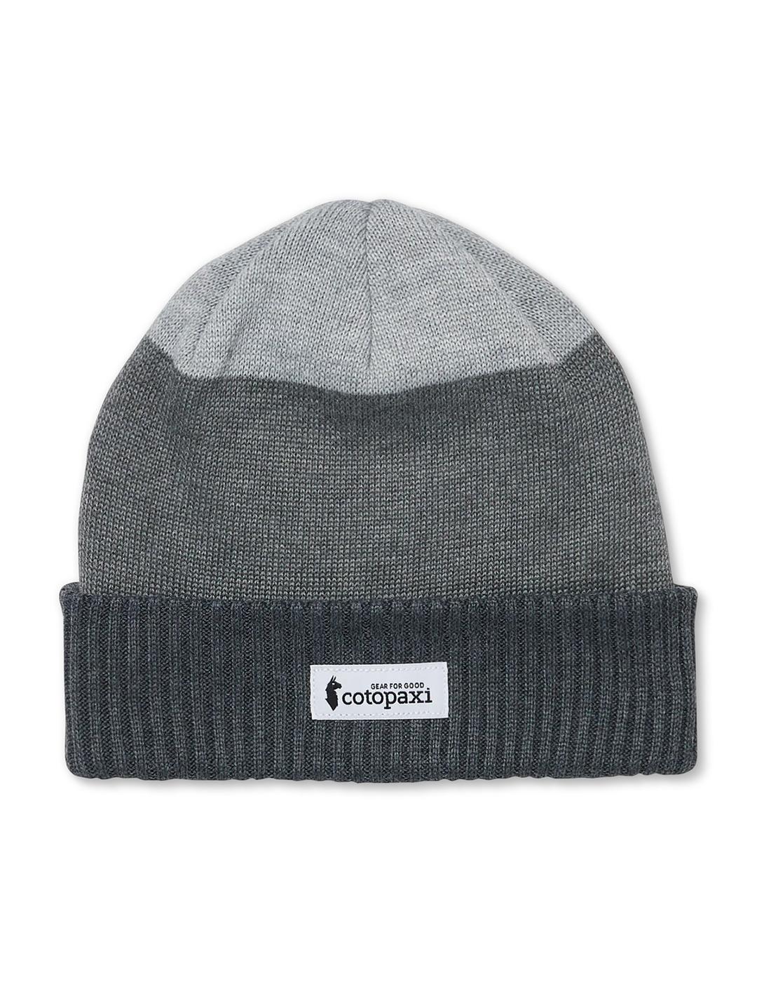 Gorro Cotopaxi Alto Beanie grises de hombre y mujer